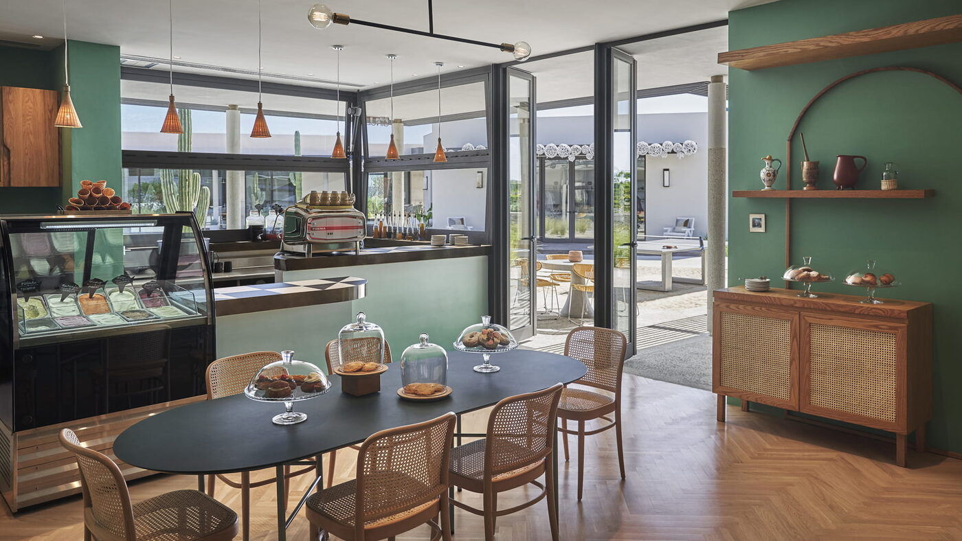 Café y panadería del resort